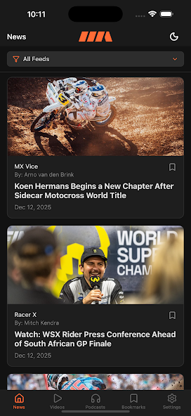 Moto Aggregate Screenshot