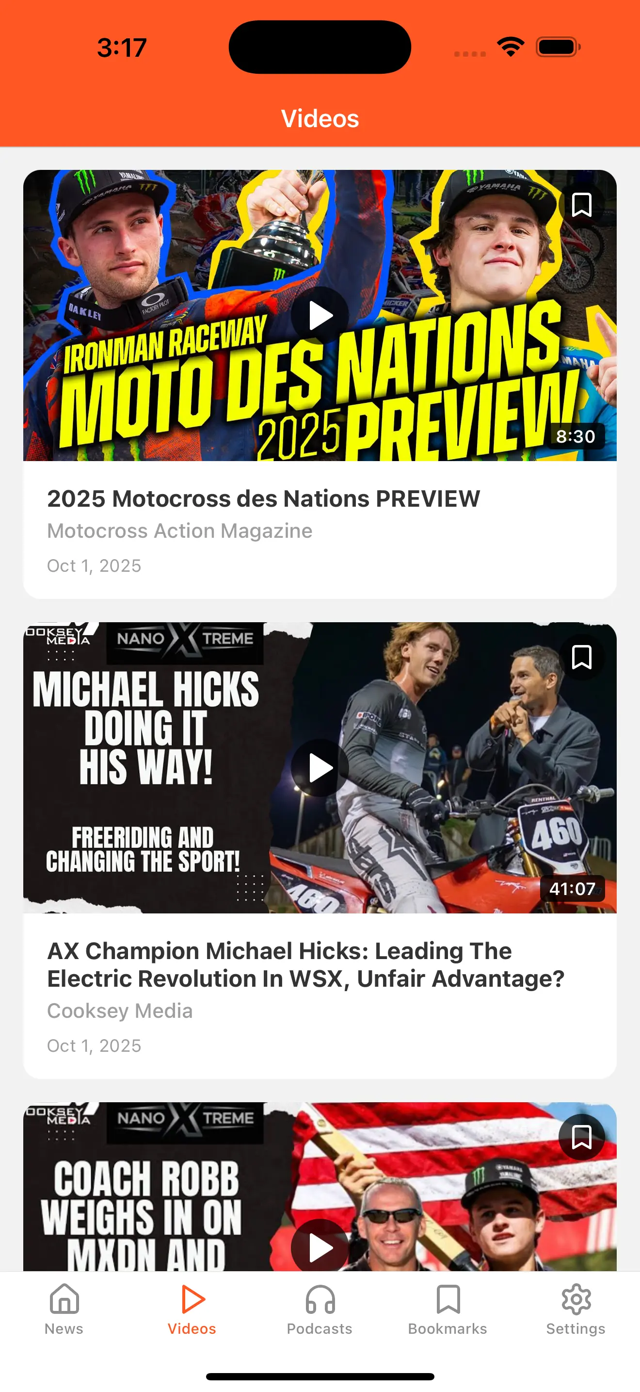 Moto Aggregate App Screenshot 2