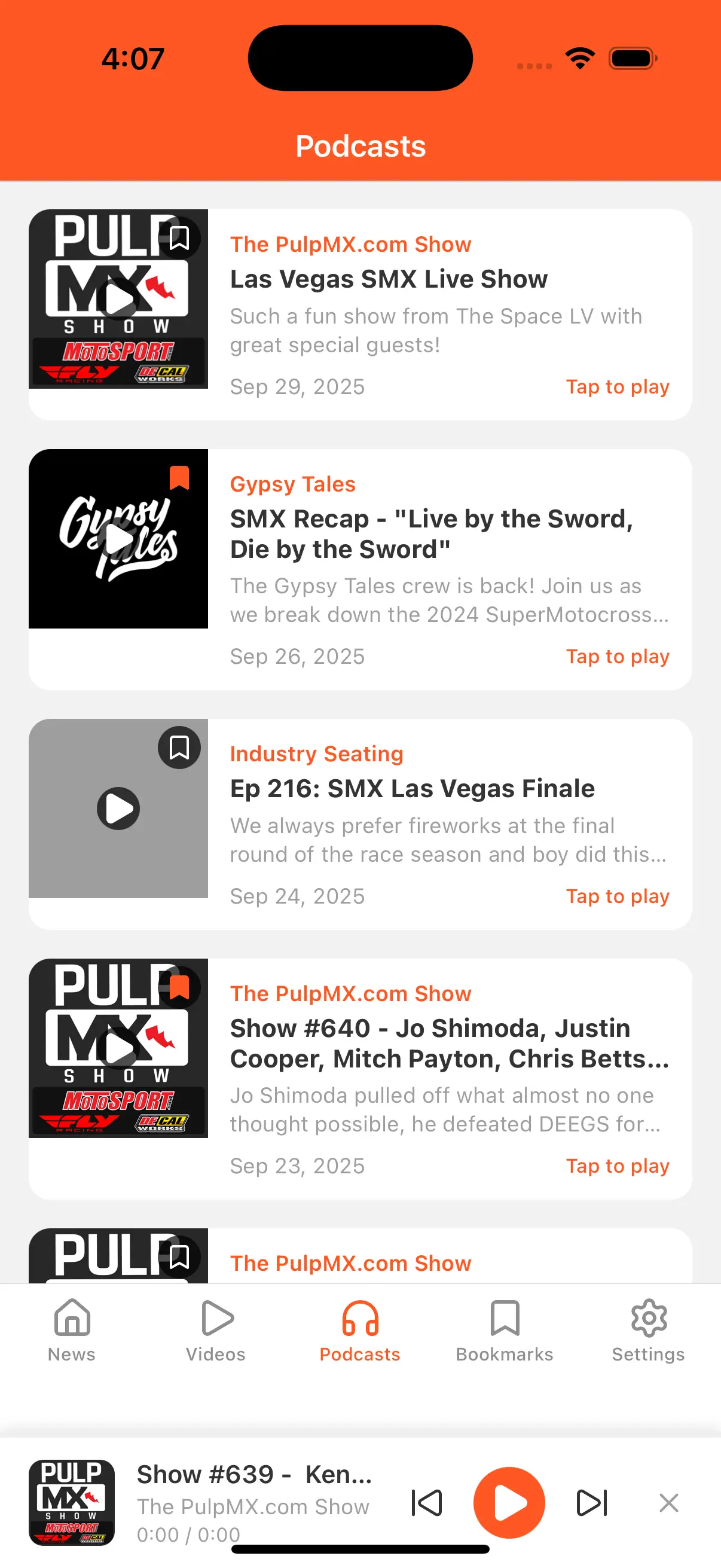Moto Aggregate App Screenshot 4